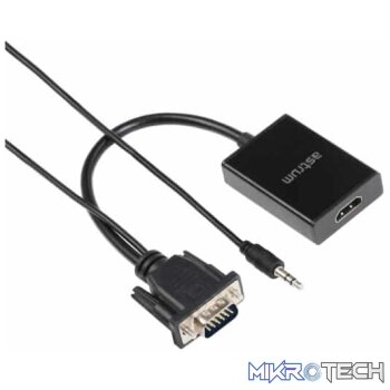 VGA Male to HDMI Female + Audio Adapter  DA510